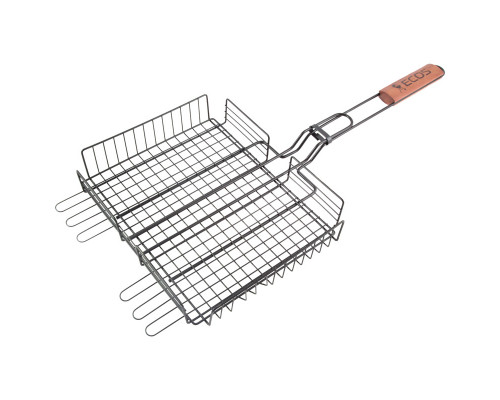Решетка для барбекю ECOS-22139D с антипригарным покрытием, размер: 31x24x5см