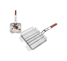 Решетка для барбекю ECOS-22139W с антипригарным покрытием, размер: 31x24x5см