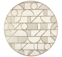 Салфетка сервировочная PVR-07 "Геометрия", диам 38 см