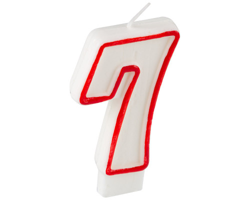 Свеча для торта цифра 7