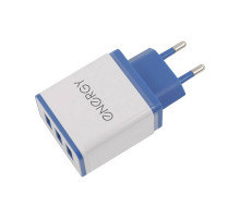 Сетевое зарядное устройство Energy ET-34 (104292) 3 USB разъёма 2,1А белый