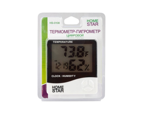 Термометр-гигрометр цифровой HOMESTAR HS-0108