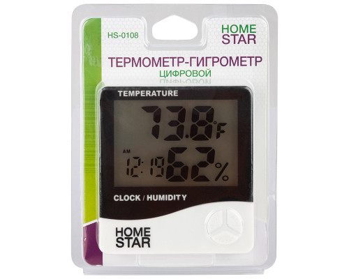 Термометр-гигрометр цифровой HOMESTAR HS-0108