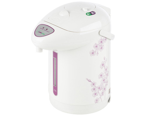Термопот Homestar HS-5001 (2,5 л), рисунок, фиолетовые цветы