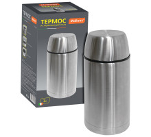 Термос с широким горлом Mallony 074033 "SE-1000B", 1л, нерж. ст./пласт.