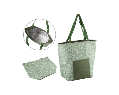 Термосумка Leaves Tote, CB-43, 20л, р-р: 42*17*34 см