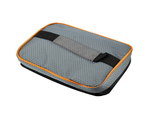 Термосумка Leonord ML15009, 5л, р-р: 23x17,5x16,5см, цвет: серый+оранжевый