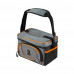 Термосумка Leonord ML15009, 5л, р-р: 23x17,5x16,5см, цвет: серый+оранжевый