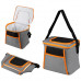 Термосумка PC2207, 12л, р-р: 26x20x24см, цвет: серо-оранжевый