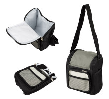Термосумка PC2209, 4л, р-р: 19x12x22,5см, цвет: серый