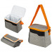 Термосумка PC2212, 7л, р-р: 24x16x20см, цвет: серо-оранжевый