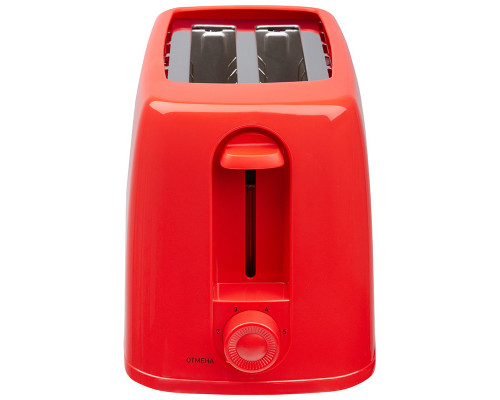 Тостер HomeStar HS-1015, цвет: красный, 650 Вт