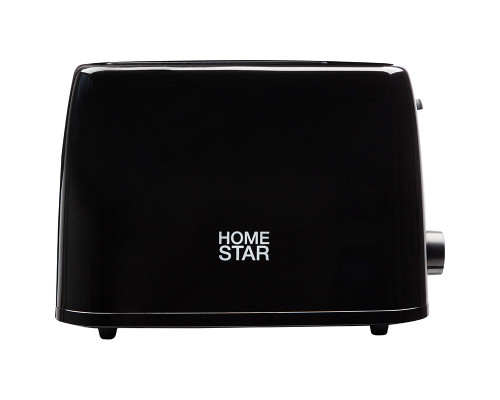 Тостер HomeStar HS-1015, цвет: черный, 650 Вт