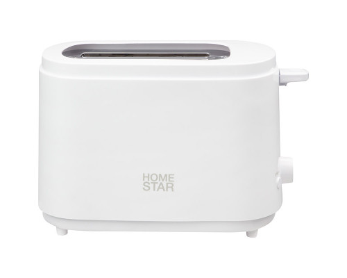 Тостер HomeStar HS-1050, цвет: белый, 750 Вт