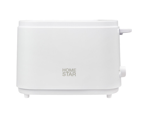 Тостер HomeStar HS-1050, цвет: белый, 750 Вт