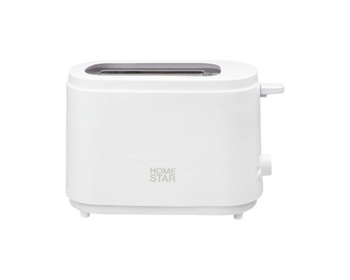 Тостер HomeStar HS-1050, цвет: белый, 750 Вт