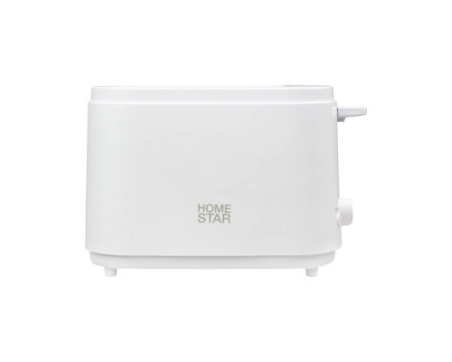 Тостер HomeStar HS-1050, цвет: белый, 750 Вт
