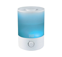 Увлажнитель воздуха Homestar HS-0114 105030 26Вт 3л ультразвук 180мл/ч настольный белый/голубой