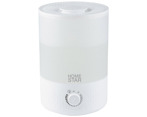 Увлажнитель воздуха Homestar HS-0114 105030 26Вт 3л ультразвук 180мл/ч настольный белый/голубой
