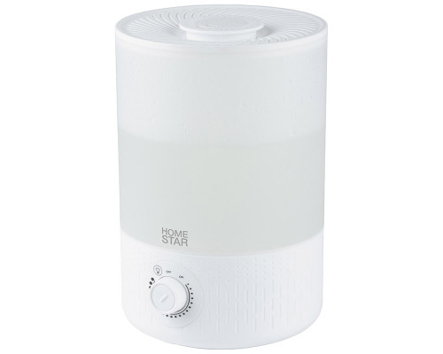 Увлажнитель воздуха Homestar HS-0114 105030 26Вт 3л ультразвук 180мл/ч настольный белый/голубой