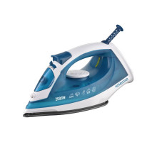 Утюг HomeStar HS-4010 бело-синий (2000Вт, пар, тефлоновая подошва, антинакипь)