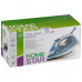 Утюг HomeStar HS-4010 бело-синий (2000Вт, пар, тефлоновая подошва, антинакипь)