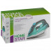 Утюг HomeStar HS-4011 бирюзовый  (2200Вт, пар, подошва нержавеющая сталь, антинакипь, капля стоп)