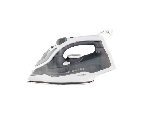 Утюг HomeStar HS-4011 серый  (2200Вт, пар, подошва нержавеющая сталь, антинакипь, капля стоп)