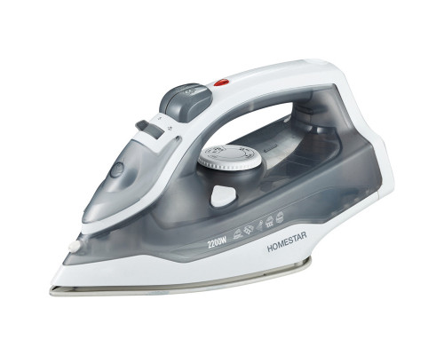Утюг HomeStar HS-4011 серый  (2200Вт, пар, подошва нержавеющая сталь, антинакипь, капля стоп)