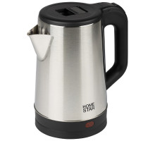 Чайник Homestar HS-1041 (1,8 л) стальной, черный
