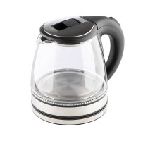 Чайник Homestar HS-1052 (1,2 л.) стекло, пластик черный
