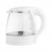 Чайник Homestar HS-1053 (1,2 л.) стекло, пластик белый