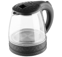 Чайник Homestar HS-1053 (1,2 л.) стекло, пластик черный