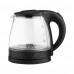 Чайник Homestar HS-1053 (1,2 л.) стекло, пластик черный