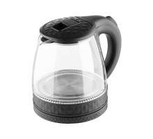 Чайник Homestar HS-1053 (1,2 л.) стекло, пластик черный