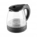 Чайник Homestar HS-1053 (1,2 л.) стекло, пластик черный