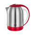 Чайник Homestar HS-1054 (2,3 л) стальной, красный