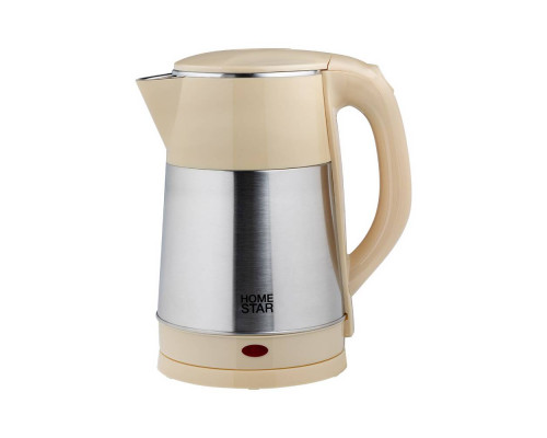 Чайник Homestar HS-1055 (2,3 л) стальной, бежевый