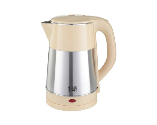 Чайник Homestar HS-1055 (2,3 л) стальной, бежевый