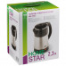 Чайник Homestar HS-1055 (2,3 л) стальной, черный