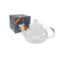 Заварочный чайник AROMA, объем:850 мл (боросиликатное стекло)