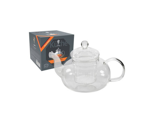 Заварочный чайник AROMA, объем:850 мл (боросиликатное стекло)