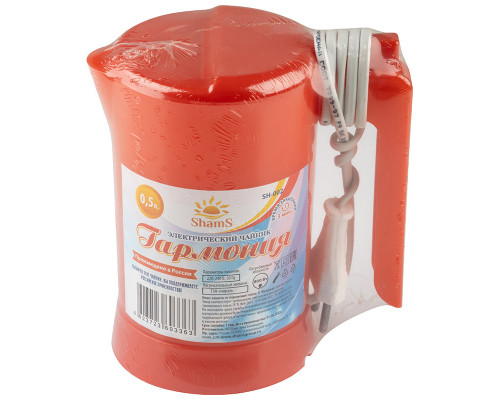 Чайник Электрический Гармония SH-002 0,5 л 800 Вт, красный