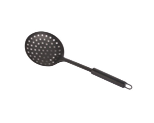 Шумовка CLASSICO NERO  из нержавеющей стали, цвет - черный, non-stick (раб часть)