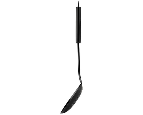 Шумовка CLASSICO NERO  из нержавеющей стали, цвет - черный, non-stick (раб часть)