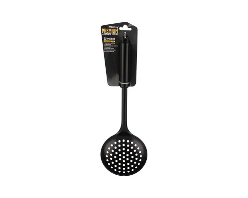 Шумовка CLASSICO NERO  из нержавеющей стали, цвет - черный, non-stick (раб часть)