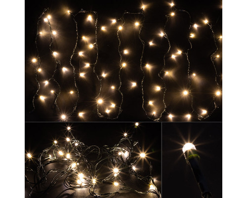 Электрогирлянда светодиодная  LED30-3-WW