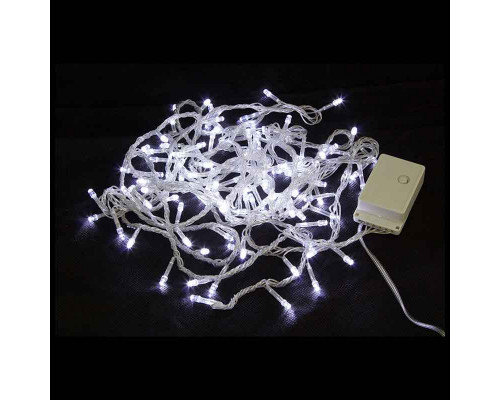 Электрогирлянда светодиодная LED100-5-W_прозрачный
