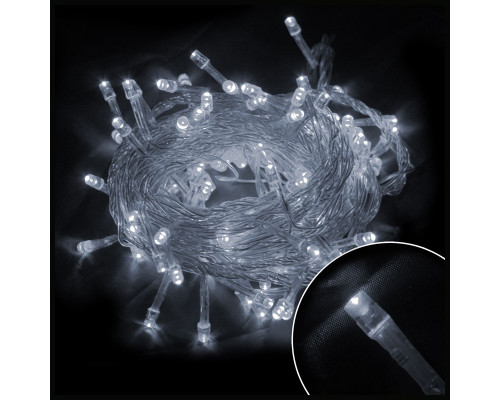 Электрогирлянда светодиодная LED100-8-W