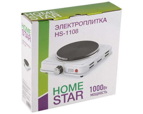 Электроплитка HOMESTAR HS-1108, чугун
